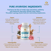 Maharishi Ayurveda Blissful Sleep For Sleep Onset Insomnia 1000mg 60 Tablets